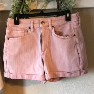Pink Jean shorts